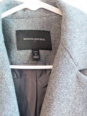 Banana Republic Herringbone Blazer